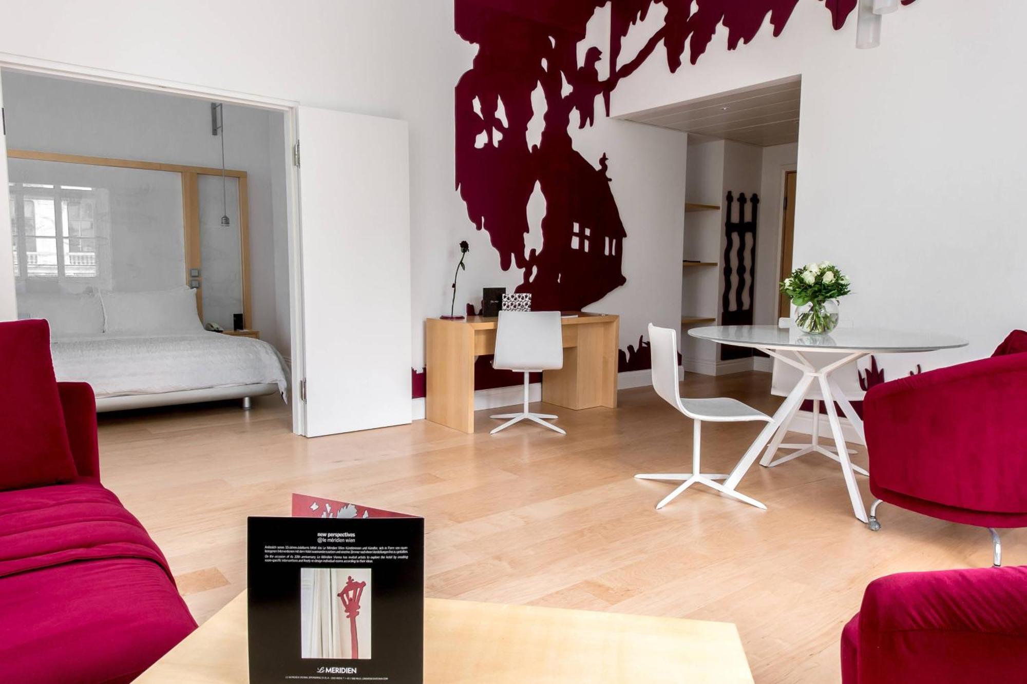 Le Méridien Viena Exterior foto A 3D model of a living room